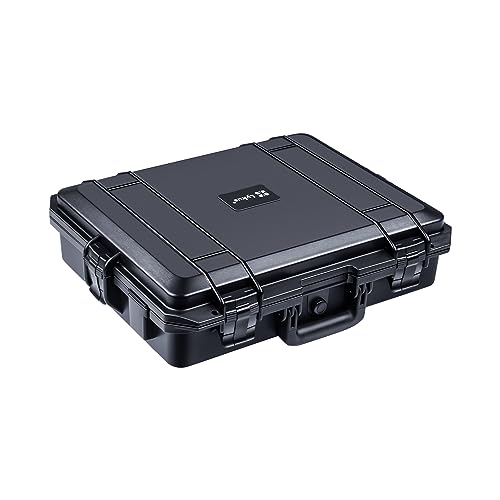 Lykus HC-4610 Waterproof Hard Case with Foam, Interior Size 18.1x14.2x5.1 inch, Suitable for camera,laptop,electronic equipment and more