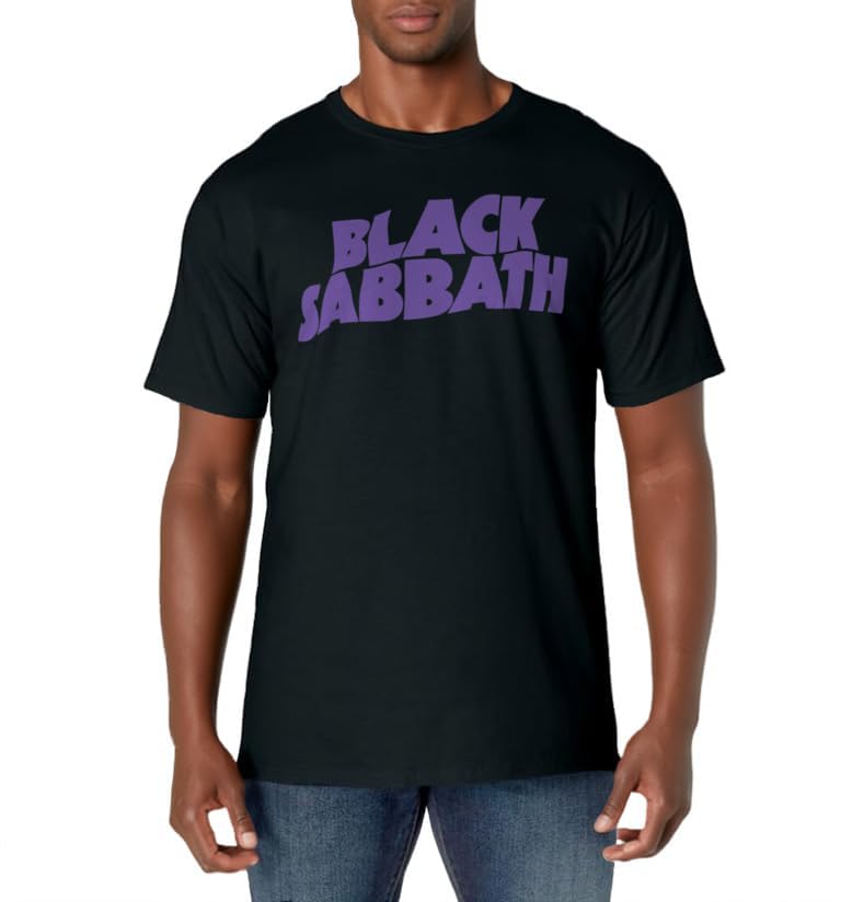 Black Sabbath Purple Logo T-Shirt