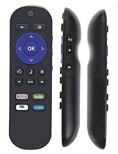 New Replaced Remote Compatible for Hisense Roku TV 32H4030F 32H4F 40H4F 43H4F 43H4030F 43R6D 50R6D 55R6D 65R6D 32H4030F1 40H4030F1 43H4030F1 50R6E1 65R8F 48H4C 50H4C 32H4D 40H4D 43H4D 50H4D 55H4D