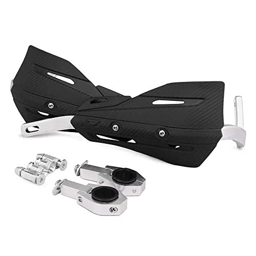 Dirt Bike Hand Guards Handguards - 7/8' 22mm and 1 1/8' 28mm with Universal Mounting Kits for Sur Ron Dirt Bike Motorcycle MX Motocross Supermoto Racing ATV Quad KAYO - Black