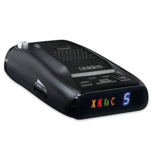 Uniden DFR3 Long Range Laser/Radar Detector with 360 Degree Protection, 3 Modes, Highway/City/City 1 Modes, Easy to Read ICON Display with Numeric Signal Strength Counter