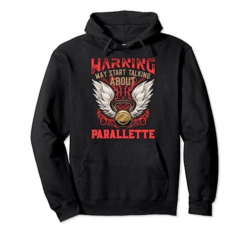 Parallette Funny Workout Humor Gym Fitness Health Pullover Hoodie
