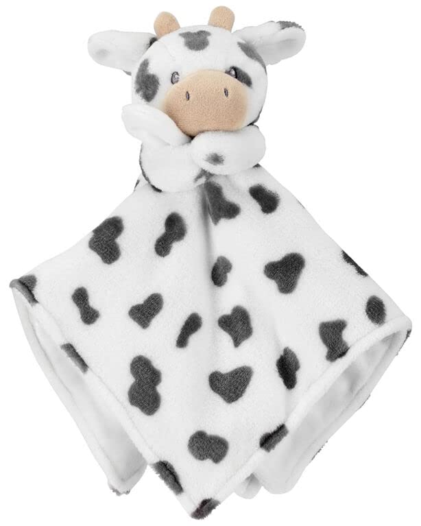 KIDS PREFERRED Carter's Cow Plush Stuffed Animal Snuggler Lovey Security Blanket