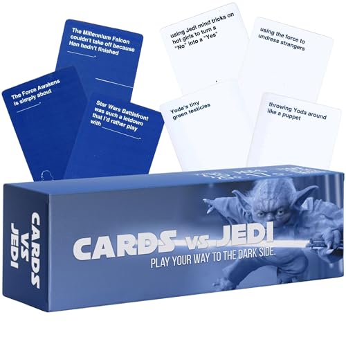 AW Anime WRLD Cards VS Jedi - Star War Card Game - Fun Trivia Card Games for Adults Over 18