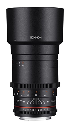 Rokinon Cine DS 135mm T2.2 ED UMC Telephoto Cine Lens for Canon EF Digital SLR Cameras