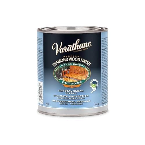 Rust-Oleum 250241H Ultimate Spar Urethane Water Based, Quart, Satin Finish 32 Fl Oz (Pack of 1)