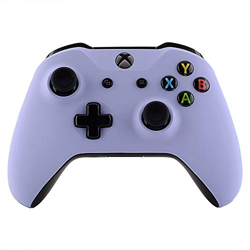 eXtremeRate Replacement Front Housing Shell for Xbox One S/X Controller, Light Violet Custom Kit Faceplate Cover Case for Xbox Wireless Controller (Model 1708) - Controller NOT Included