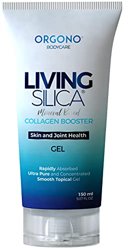 Living Silica Collagen Booster Gel | Supplement for Skin Application and Dermal Absorption | Clinically Proven | Promotes Hydration and Collagen Regeneration for Joint and Skin Health