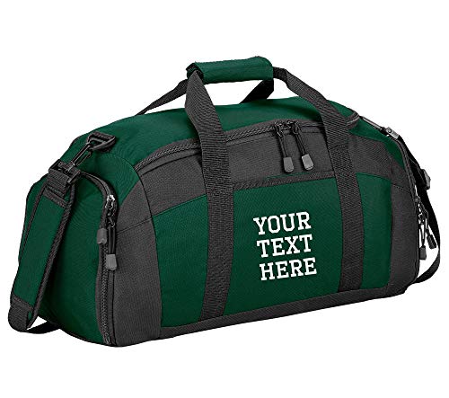 Custom Sport Duffel Bag for Men Women (Gym Bag) - Add Your Name - Personalized Weekender Bag for Overnight, Gym, Travel