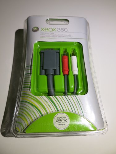 Xbox 360 VGA HD AV Cable