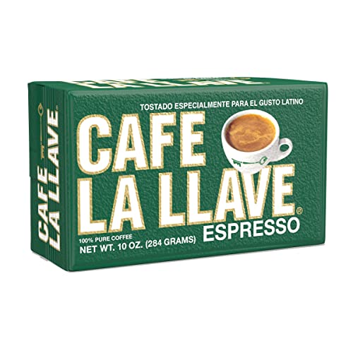 Cafe La Llave Espresso (10 ounce) Dark Roast Coffee