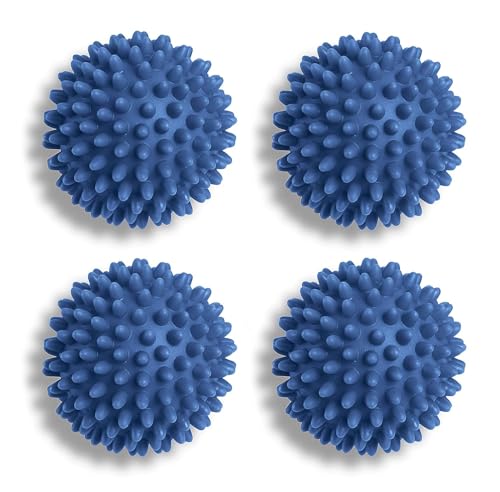 Whitmor Dryer Balls - Eco Friendly Fabric Softener Alternative (Set of 4),Blue