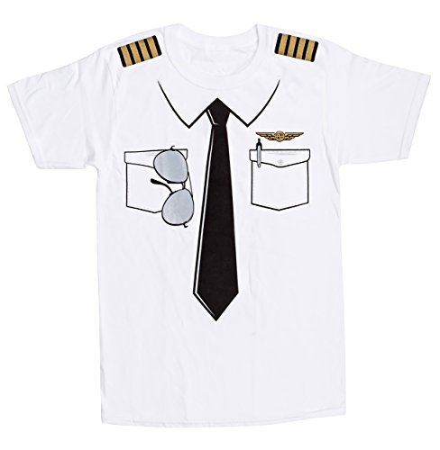 Luso Aviation The Pilot Uniform T-Shirt Large White