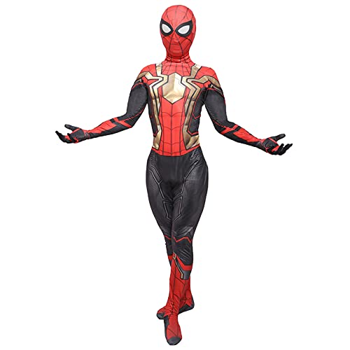 CHENGMU Superhero Costume Bodysuit for Kids Halloween Cosplay Jumpsuit 3D Style (JSWG, Small)