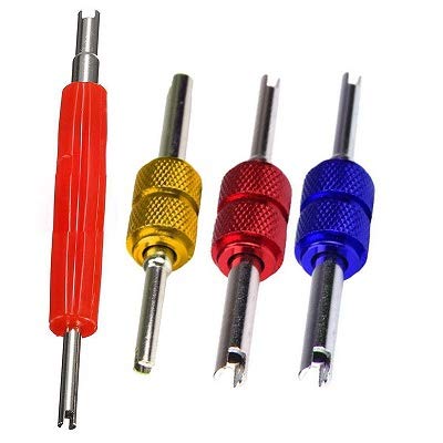ROSY PIXEL Diking R134A R12 A/C HVAC Air Conditioner Schrader Valve Stem Core Remover Tool (Remover Tool)