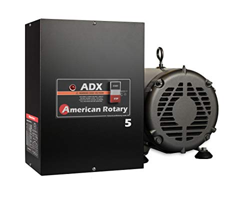 American Rotary Phase Converter 5 HP 1 to 3 Phase - CNC Extreme Duty ADX5| Can start up to 2.5 HP/7 AMPS 208v-240v load