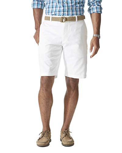 Dockers Men's Perfect Classic Fit Shorts (Regular and Big & Tall), White Cap, 34