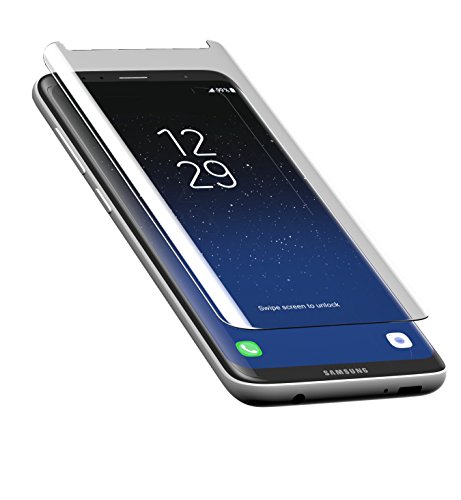 ZAGG InvisibleShield Premiere Glass Curve Screen Protector for Samsung Galaxy S8 - Scratch Resistance Tempered Glass