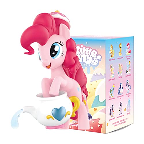 POP MART My Little Pony Leisure Afternoon Blind Box Figures, Random Design Mystery Toys for Modern Home Decor, Collectible Toy Set for Desk Accessories, 1PC