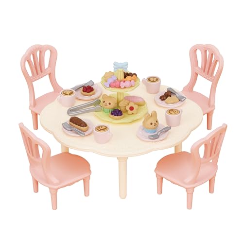 Calico Critters Sweets Party Set - The Perfect Dollhouse Accessories to Host a Tea Party for Your Critters!