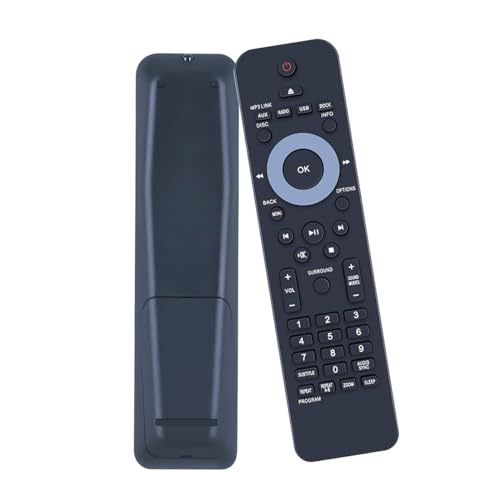 Replacement Remote Control for Philips HTS3371/98 HTS3371D/F7 HTS3317D/F7B HTS3371D/F7E HTS3372D/F7B HTS3372D HTS3372D/F7 DVD Home Theater System