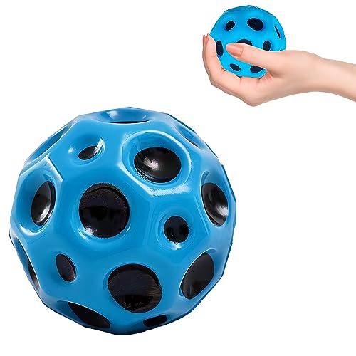 Space Ball, IFiwin Super High Bouncing Ball, 2024 Bouncy Ball Space Balls Toy for Kids, Sensory Balls for Kids Adults, Sport Training Ball for Indoor Outdoor Play