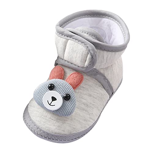 Bblulu Baby Boys Girls Sneakers Infant Boots Non Skid Slipper Booties Soft Warm Socks Lightweight Indoor Moccasins House Shoes