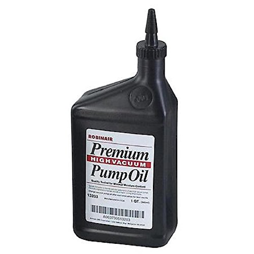 Robinair 13203.0 Premium High Vacuum Pump Oil - 1 Quart