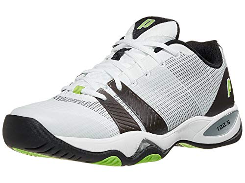 Prince T22.5 White/Green/Black Men's 12.0