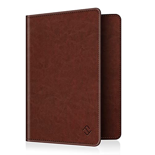 Fintie Passport Holder, Slim Travel Wallet RFID Blocking Card Case Cover Passport Cover Protector Travel Essentials with Credit Card Slots for Women/Men