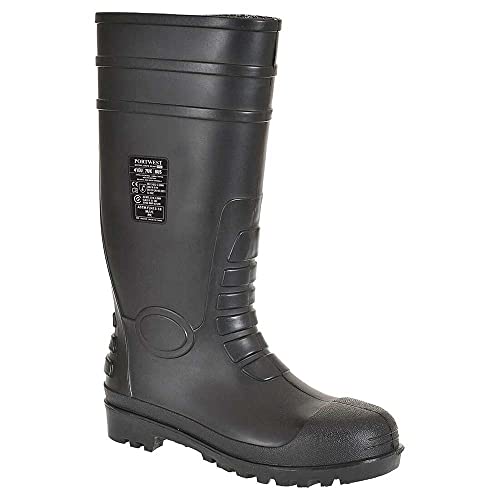 Portwest FW95 Total Safety Wellington S5 Black, 44