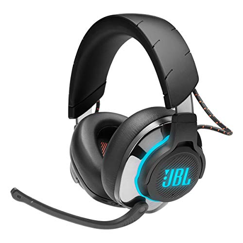 JBL Quantum 800 - Wireless Over-Ear Performance Gaming Headset with Active Noise Cancelling and Bluetooth 5.0 - Black