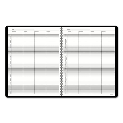 AT-A-GLANCE 8031005 Four-Person Group Undated Daily Appointment Book, 8 1/2 x 10 7/8, White