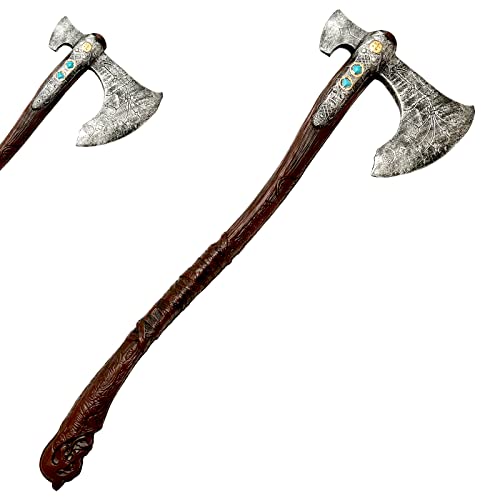 36.5 Inch Fantasy Leviathan God-War Viking Foam Axe Kratos Sword for Video Game, Cosplay Costume Prop, Collection, Gift. Prop 1:1 Replica