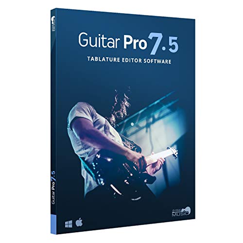 Guitar Pro 7.5 - Tablature and Notation Editor, Score Player, Guitar Amp and FX Software