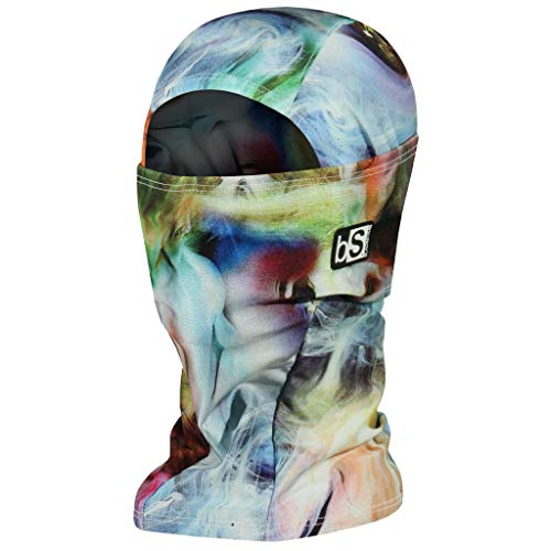 BLACKSTRAP Hood Balaclava Face Mask, Dual Layer Cold Weather Headwear for Men and Women (Smoke)