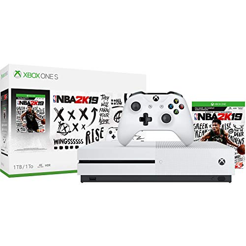 Xbox One S 1TB Console - NBA 2K19 Bundle (Discontinued)