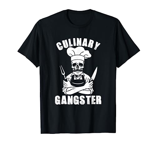Culinary Gangster Cool Cooking Guru T-shirt T-Shirt