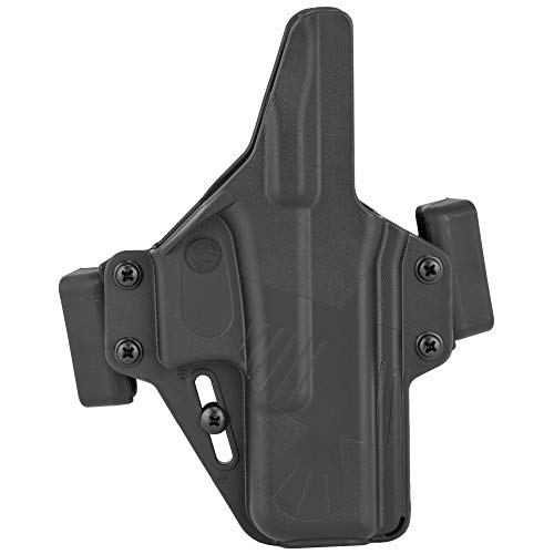 Raven Concealment Systems Perun Gun Holster G19 Compatible with Glock 19 | Open Carry Outside Waistband OWB Strongside Pistol Holster