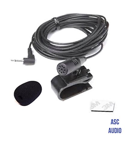 ASC Audio Bluetooth Car Stereo Mic Microphone Assembly Kit for Select Pioneer/Premier Car DVD Navigation External Voice Control Command Radio- CPM1064 CPM1084 CPM1083 AVIC DEH N1 N2 N3 Z1 Z2 Z3 etc