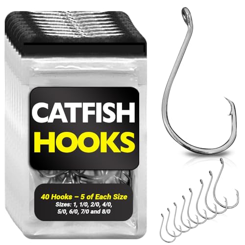 Catfish Hooks for Catfishing – Catfishing Tackle – Catfishing Equipment – Catfishing Gear and Equipment Hooks
