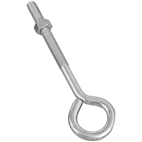 National Hardware N221-283 2160BC Eye Bolt in Zinc plated, 3/8' x 6'