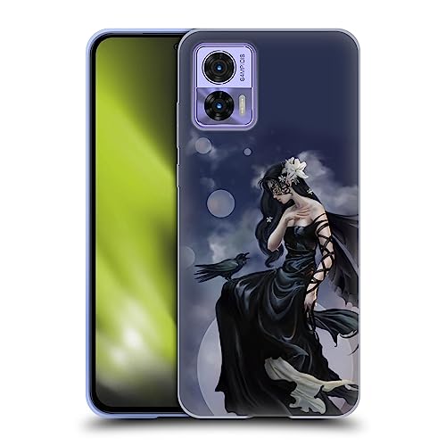 Head Case Designs Officially Licensed Nene Thomas Dark Skies Fairy Bubbles Soft Gel Case Compatible with Motorola Edge 30 Neo 5G