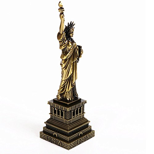 Statue of Liberty Handmade Artware Model Decoration -Antique Brass ( 7.1 inch)