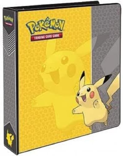 Ultra Pro Pokemon Pikachu 2'' 3- original Ring Binder , Yellow