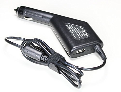 Super Power Supply DC Laptop Car Adapter Charger Cord with USB charging port for HP Pavilion Dm3-1023ca Dm3-1024ca Dm3-1044nr Dm3-1047cl Dm3-1047nr Dm3-1058nr Dm3-1124ca Dm3-1130ca Dm3-1130us Dm3-1131nr Dm3-1140us Dm3t-1100 Dm3z-1100 ; HP 620 Xu001ut Xu002ut#aba ; 625 Xu005ut Wh334ut ; HP Compaq Tc4200 Tc4400 ; Compaq Presario All-in-one Pc Cq1-1225 ; 65 Watt Netbook Notebook Battery Plug