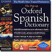 SELECTSOFT USA Oxford Pop-Up Spanish/English Dictionary (Windows)