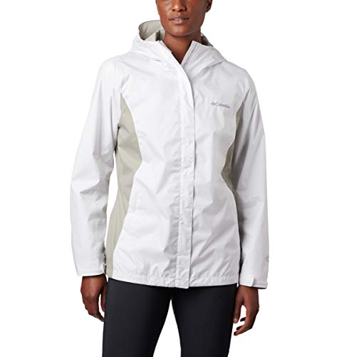 Columbia Women's Arcadia II Jacket, White/Flint Grey, Medium