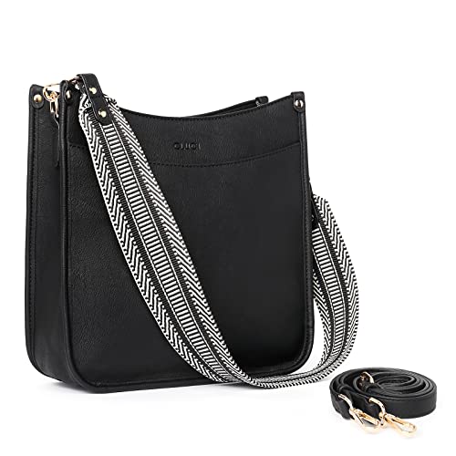 CLUCI Crossbody Bags For Women Trendy Fashion Shoulder Bag Mesh Purse For Ladies with Two Strap