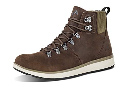 Forsake Davos High - Men's Waterproof Premium Leather Boot (10 M US, Mocha)